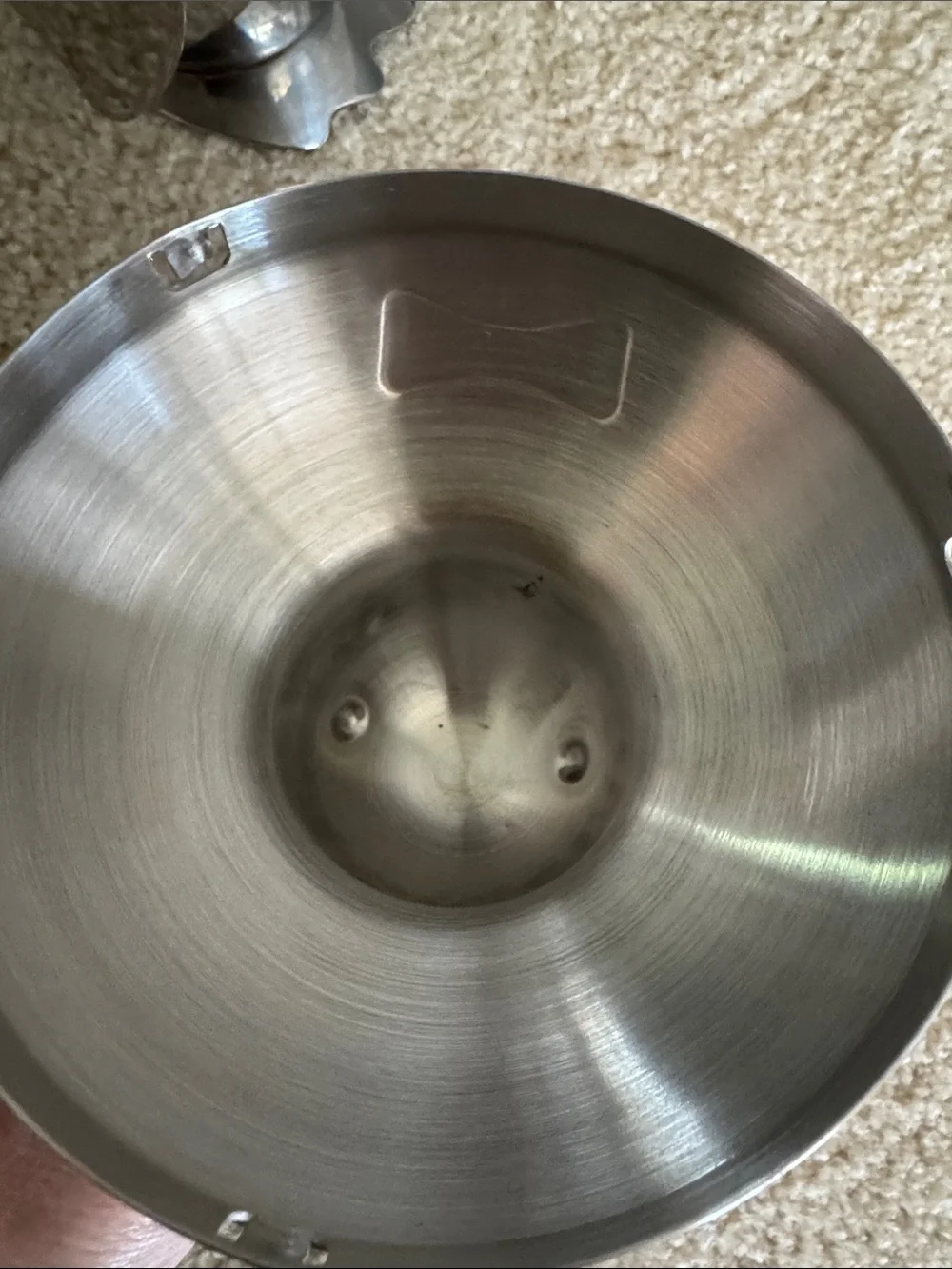 Mid Century Modern Vintage Stainless Steel Penguin Ice Bucket